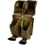 СМ2 MOLLE-совместимый подсумок для двух ручных гранат РГД, койот