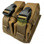 СМ2 MOLLE-совместимый подсумок для двух ручных гранат РГД, койот