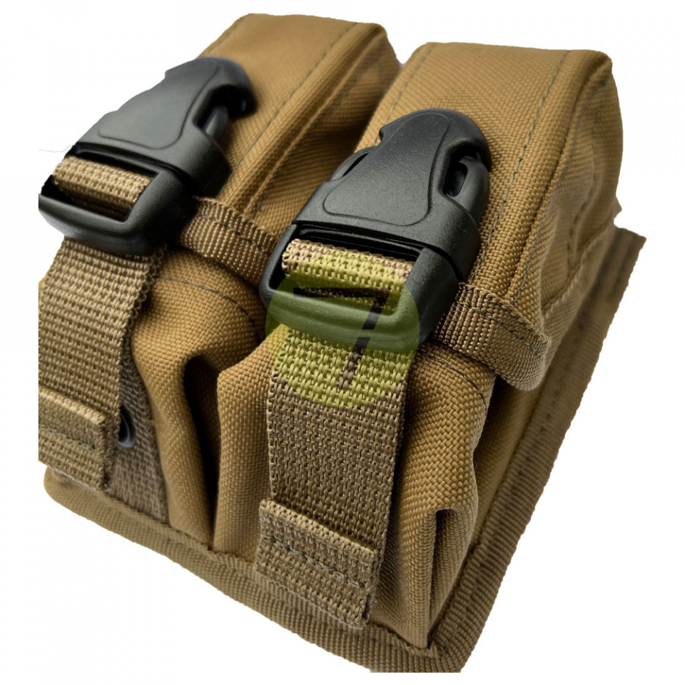 СМ2 MOLLE-совместимый подсумок для двух ручных гранат РГД, койот