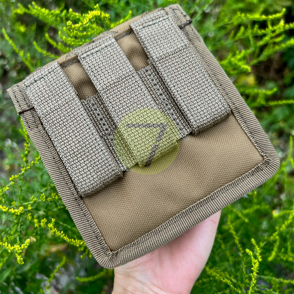 СМ2 MOLLE-совместимый подсумок для двух ручных гранат РГД, койот