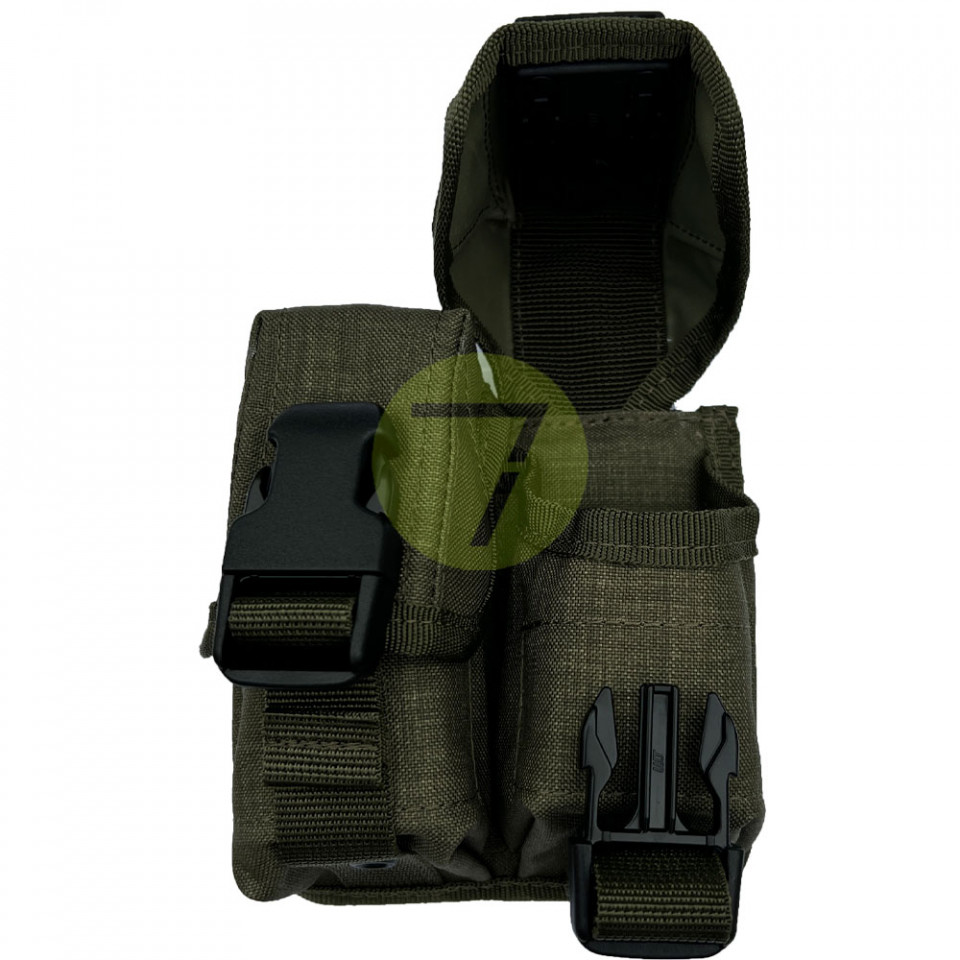 СМ2 MOLLE-совместимый подсумок для двух ручных гранат РГД, олива