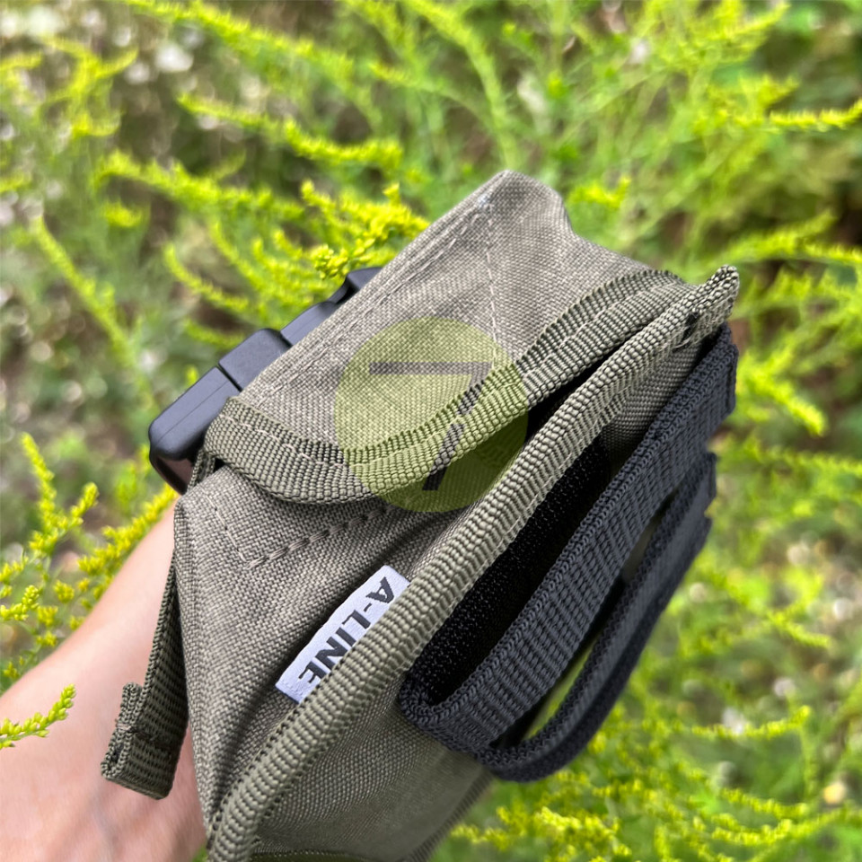 СМ2 MOLLE-совместимый подсумок для двух ручных гранат РГД, олива