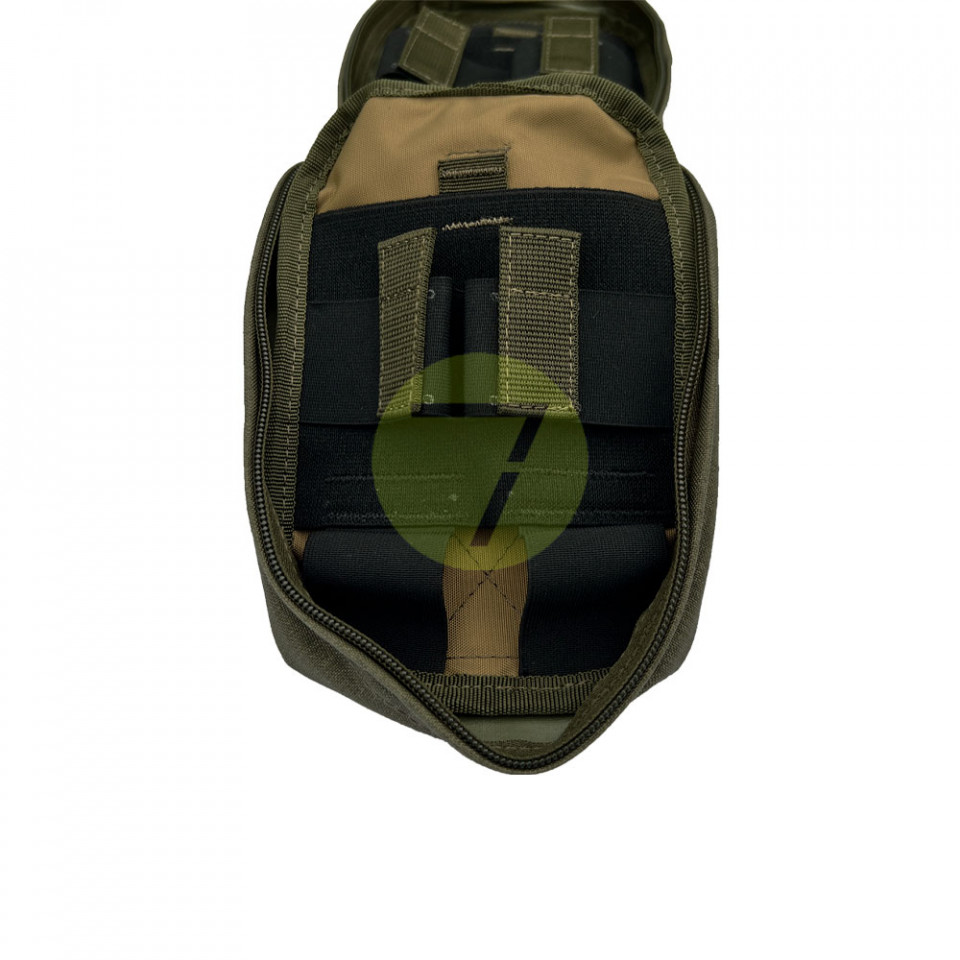 СМ34 Подсумок для аптечки A-line Molle-совместим, олива