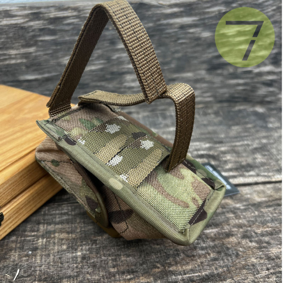 СМ21 MOLLE-совместимый подсумок для одной ручной гранаты РГД, мультикам