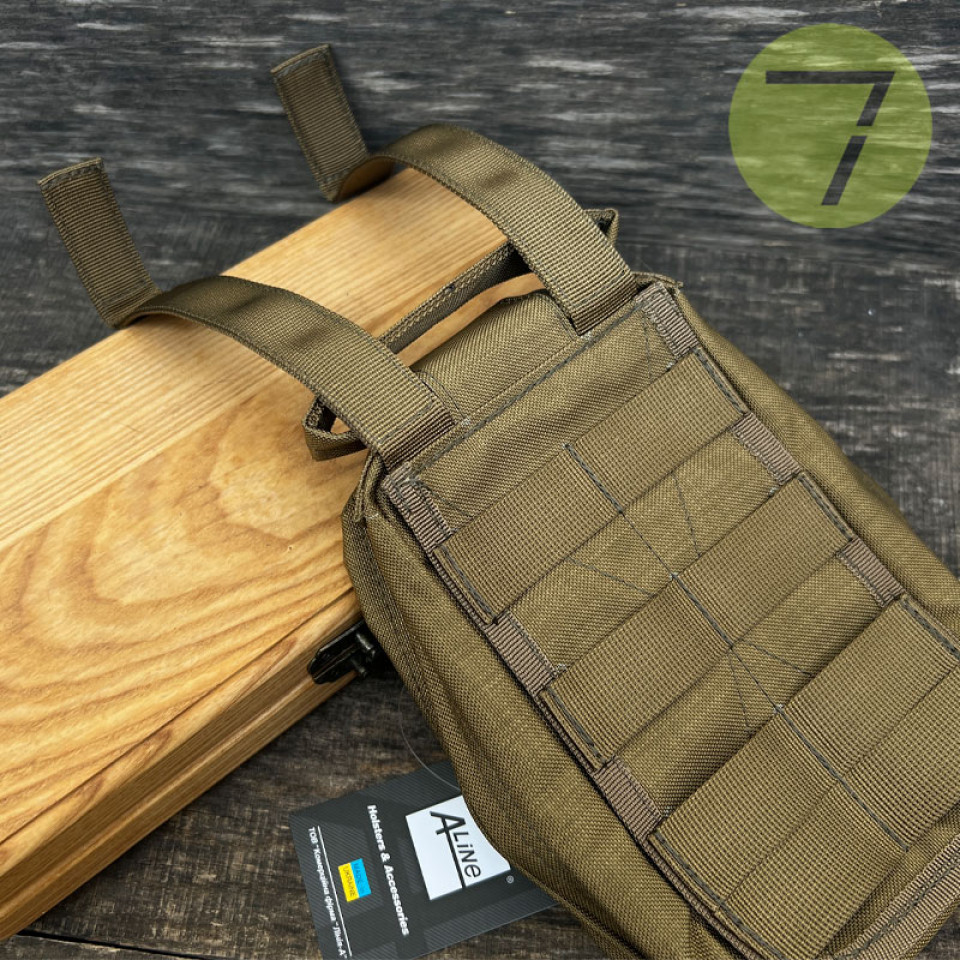 СМ34 Подсумок для аптечки A-line Molle-совместим, койот
