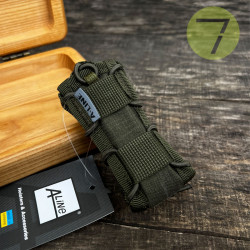 Подсумок A-line СМ63 с креплением Molle для магазина, олива