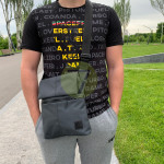Плечевая сумка с кобурой A-line А41 синтетическая, темно-серая Плечевая сумка с кобурой A-line А41 синтетическая, темно-серая