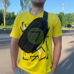 Сумка с кобурой A-line А44 нагрудная синтетическая, черная Сумка с кобурой A-line А44 нагрудная синтетическая, черная