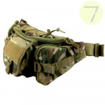 Сумка тактическая синтетическая поясная мультикам