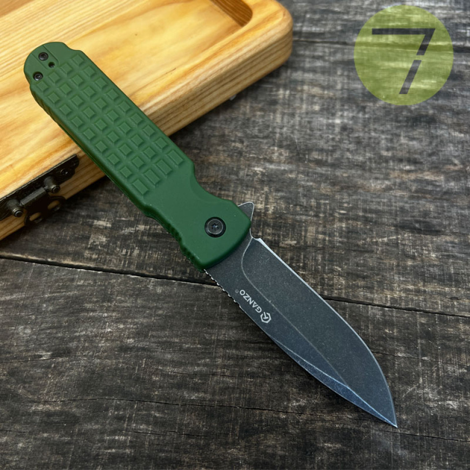 Нож складной Ganzo №G627-GR Нож складной Ganzo №G627-GR