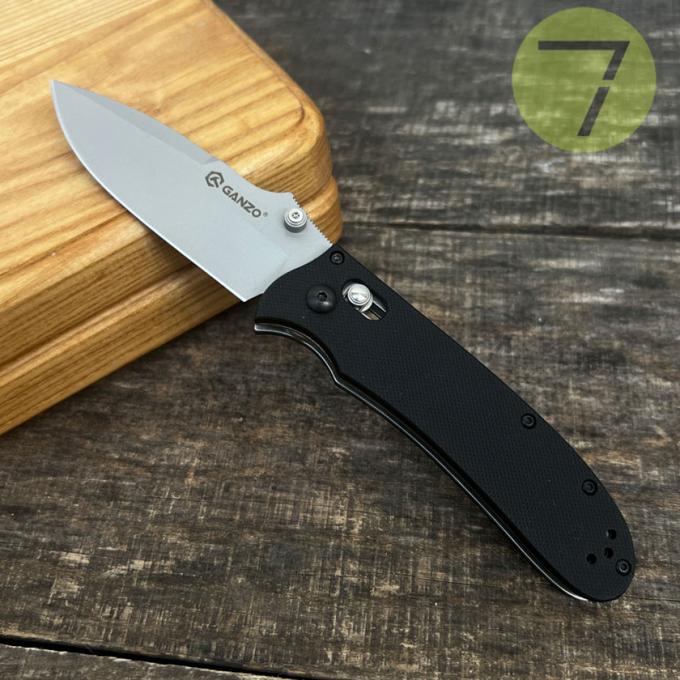Нож складной Ganzo №G704-BK Нож складной Ganzo №G704-BK