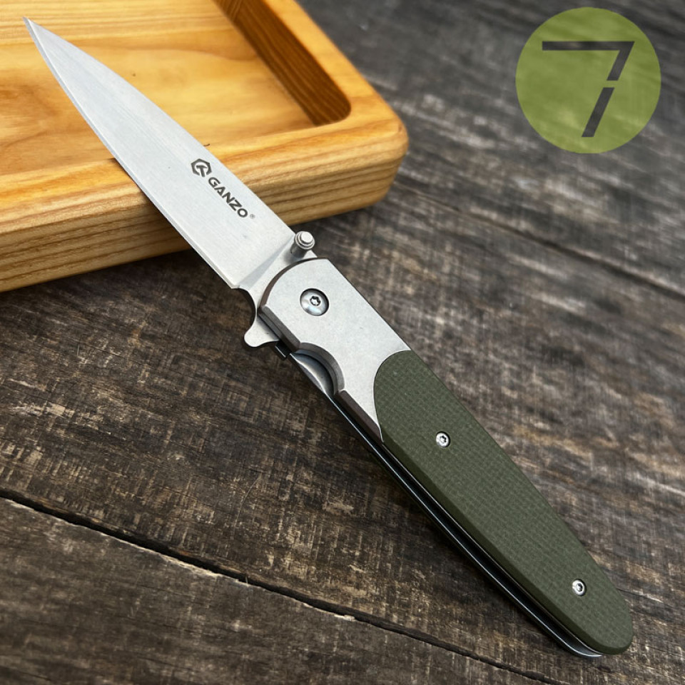 Нож складной Ganzo №G743-2-GR Нож складной Ganzo №G743-2-GR