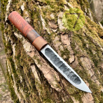 Нож Якут-174 ручной работы сталь 95х18 с кожаным чехлом Нож Якут-174 ручной работы сталь 95х18 с кожаным чехлом