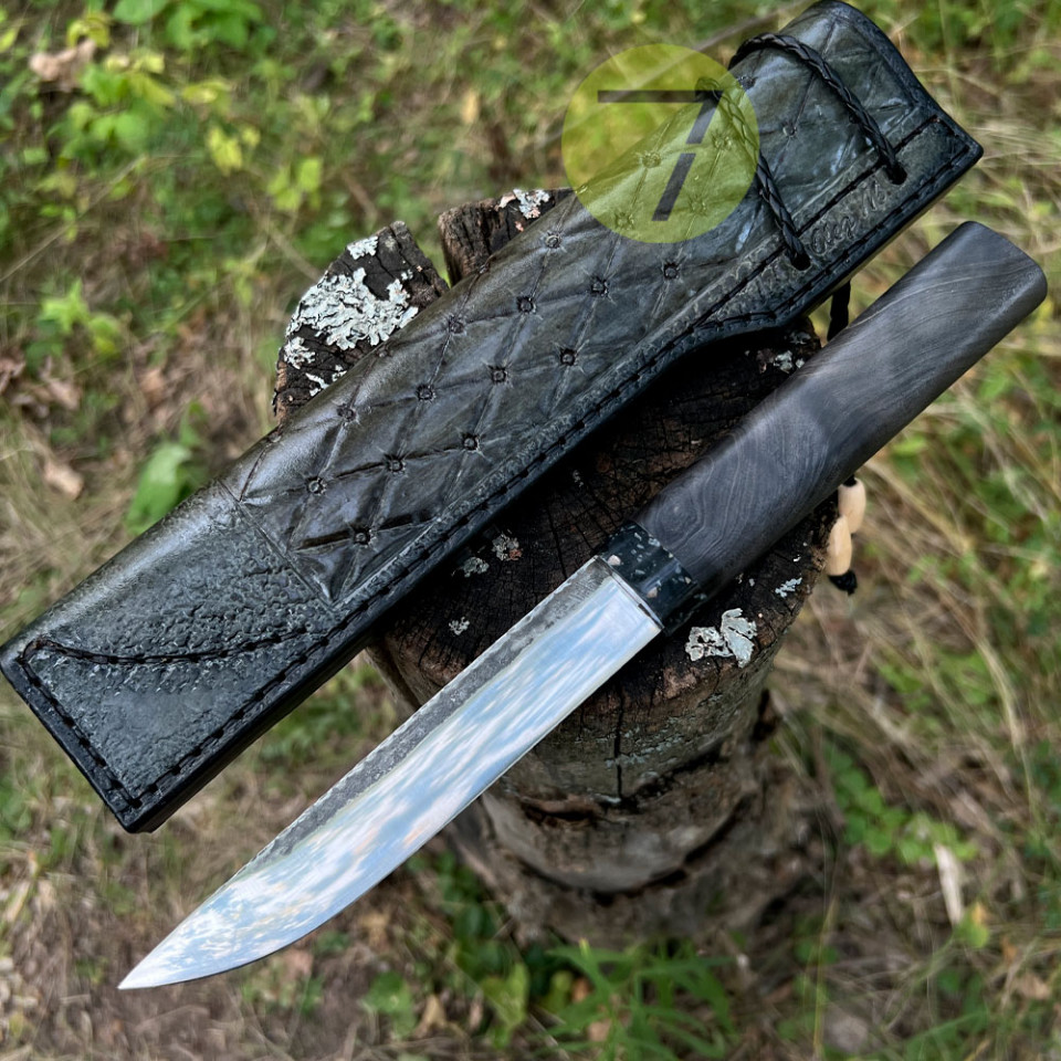 Нож ручной работы "Якут-386" сталь 95-18 +эксклюзивный чехол