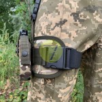 Кобура набедренная, поясная 2в1 с платформой синтетическая на ПМ мультикам Кобура набедренная, поясная 2в1 с платформой синтетическая на ПМ мультикам