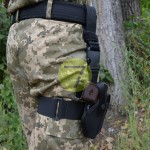 Кобура набедренная синтетическая на ПМ черная