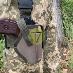 Кобура набедренная синтетическая на ПМ олива