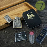Бензиновая зажигалка Semitsvet №346 gold