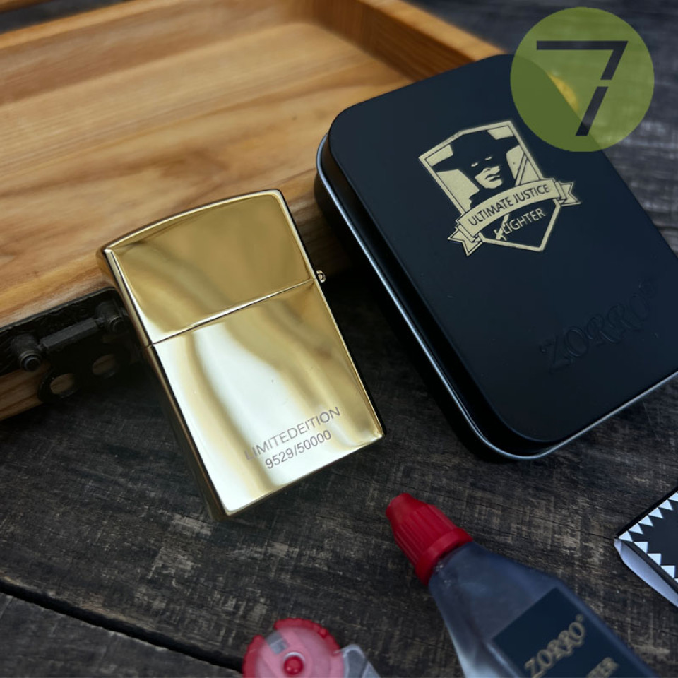 Бензиновая зажигалка Semitsvet №346 gold