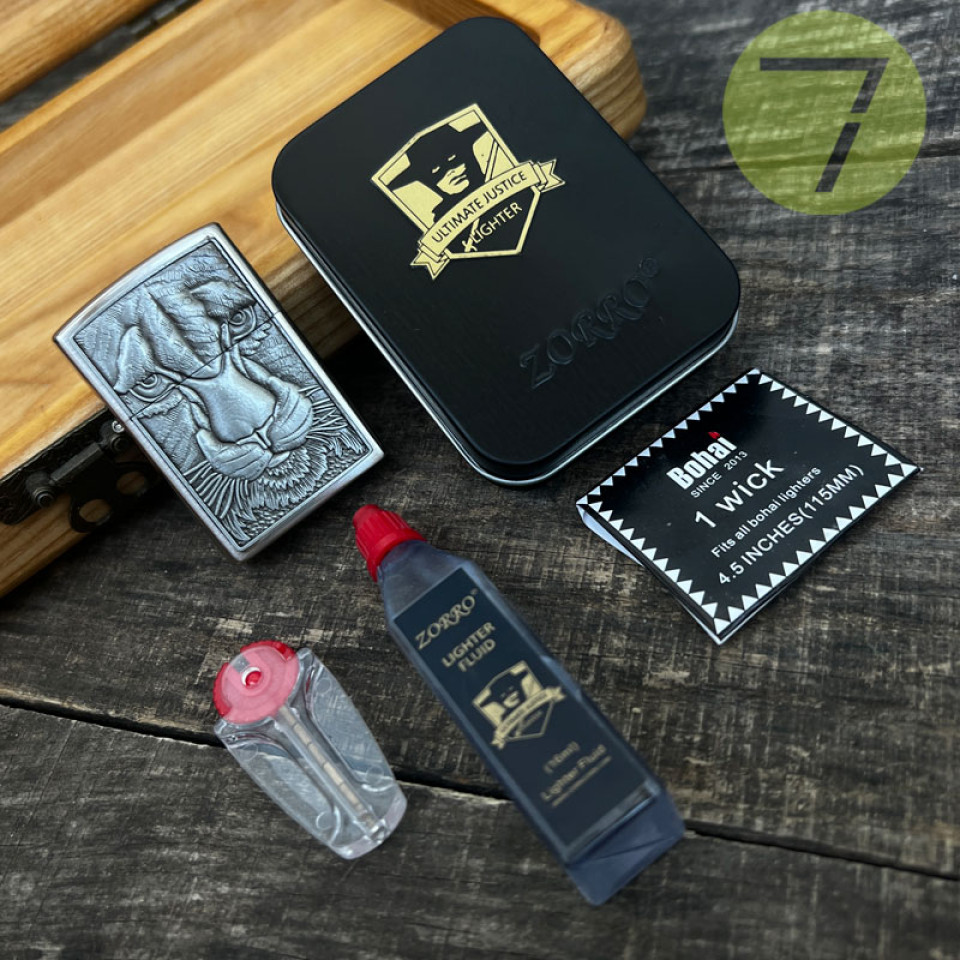 Бензиновая зажигалка Semitsvet №346 tiger
