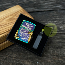 Бензиновая зажигалка дракон 373 Бензиновая зажигалка дракон 373