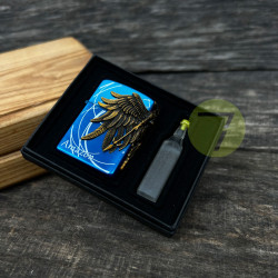 Бензиновая зажигалка Крылья 375-4 Бензиновая зажигалка Крылья 375-4