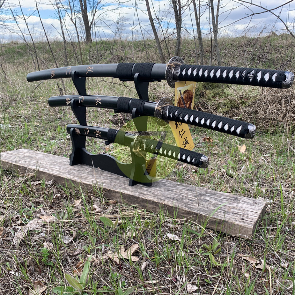 Набор самурайский мечей/катан "3 Самурая" Wakizashi Tanto Katana Набор самурайский мечей/катан "3 Самурая" Wakizashi Tanto Katana